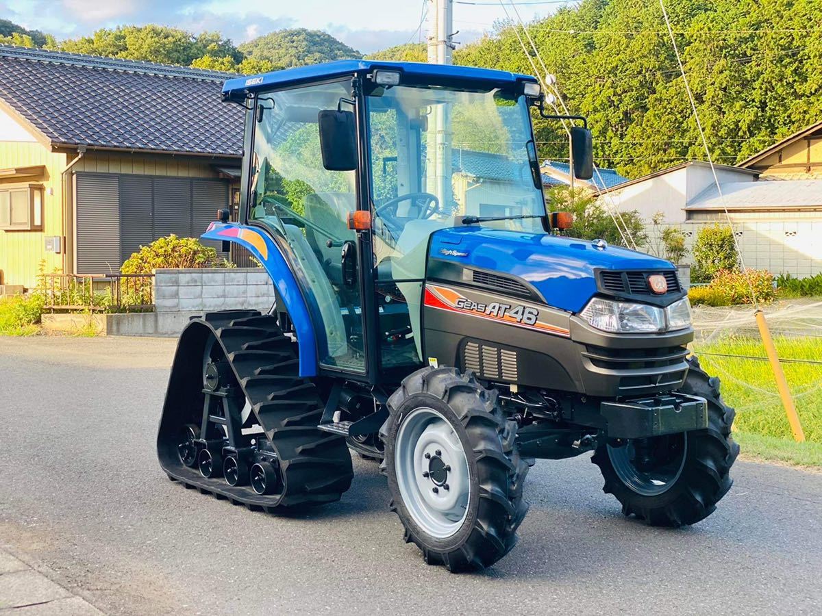 イセキトラクター AT46 ハイスピード 46馬力 705.0H 時間使用 エアコンキャビン4WD(車体)｜売買されたオークション情報 ...