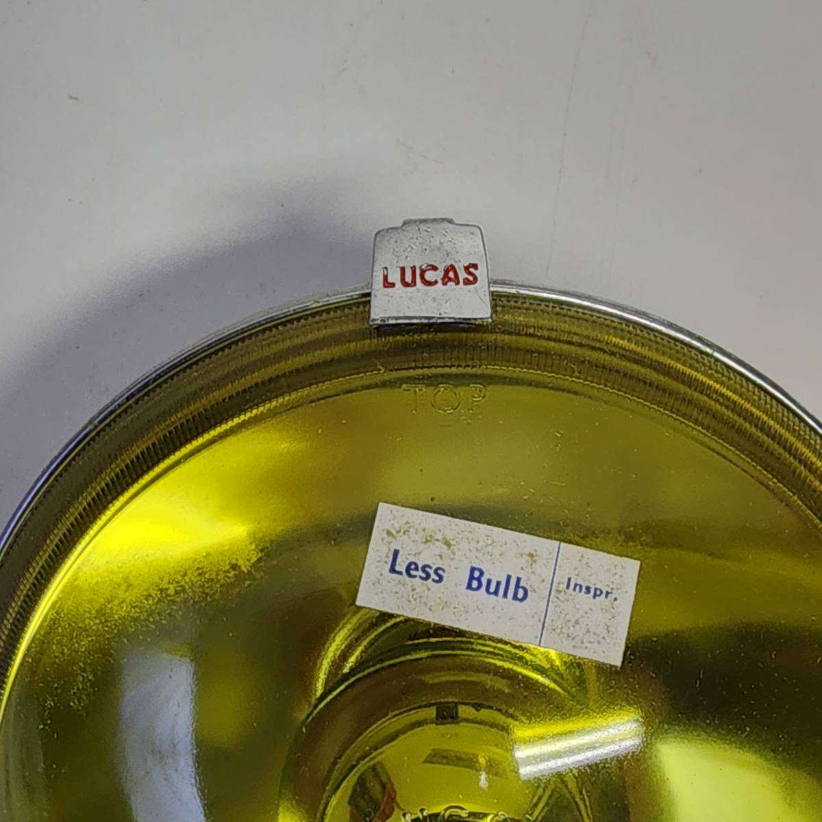 デッドストック? LUCAS ルーカス SLR576 フォグランプ イエロー 黄色