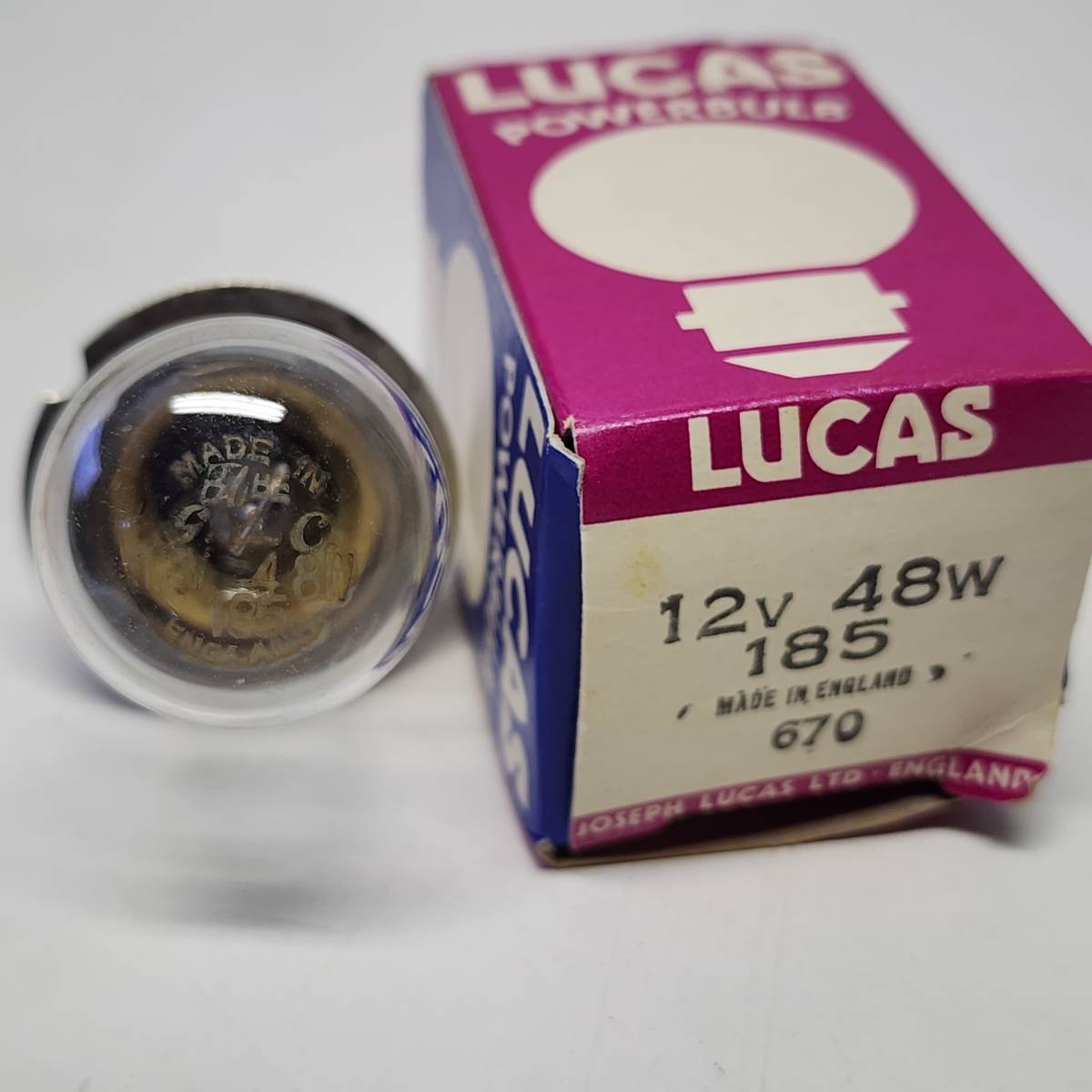 デッドストック? LUCAS ルーカス SLR576 フォグランプ イエロー 黄色
