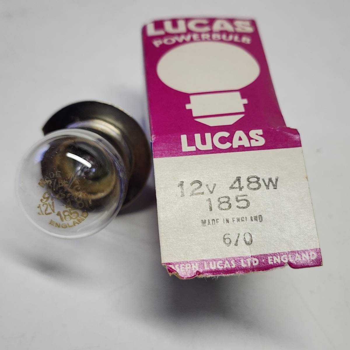 デッドストック? LUCAS ルーカス SLR576 フォグランプ イエロー 黄色