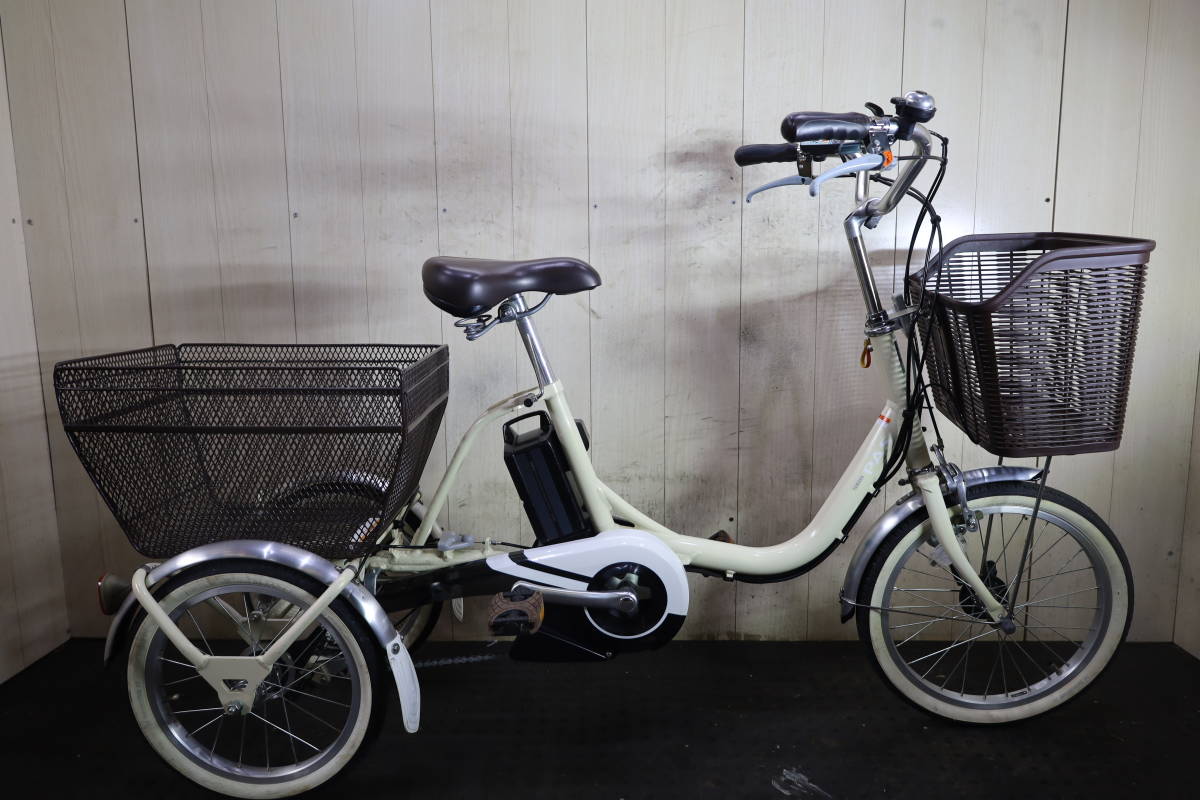 現行極美品！ヤマハ PASワゴン X1NF-2001 リチウム8.7AH 18-16インチ 3段 LED