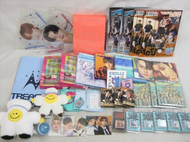 【同梱可】中古品 韓流 TREASURE NCT DREAN 他 ISTJ CD うちわ ぬいぐるみ トレカ5枚 等 グッズセット