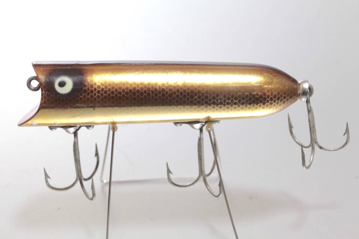 ヘドン ラッキー13 Heddon LUCKY 13 縦割れ 吹き目 GRA オレンジ口