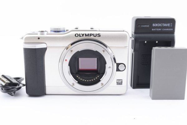 ★液晶難あり★ OLYMPUS オリンパス PEN E-PL1 ボディ #12535MTT