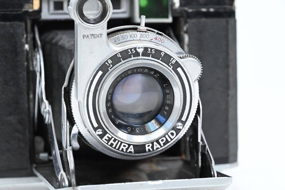 動作未確認 ジャンク 高嶺光学 Mine Six IIIS 国産蛇腹カメラ 2009年7