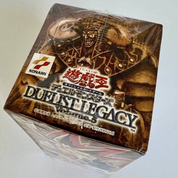 遊戯王 DUELIST LEGACY Volume.5 未開封BOX
