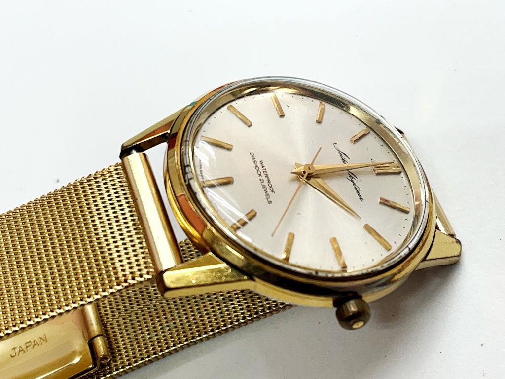 ☆SEIKO/セイコー スカイライナー 21石 6220-9010 メンズ腕時計《稼働