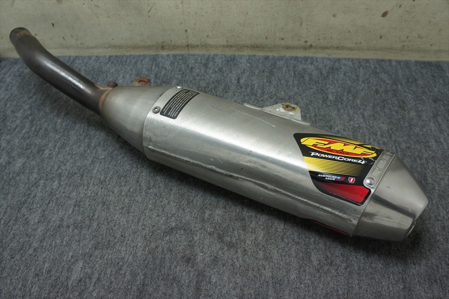 高品質 DトラッカーX FI FMF パワーコア4 スリップオンマフラー