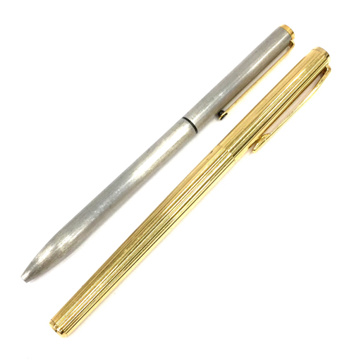 モンブラン 万年筆 ペン先 585 カートリッジ式 他 ツイスト ボールペン 文房具 計2点 セット MONTBLANC