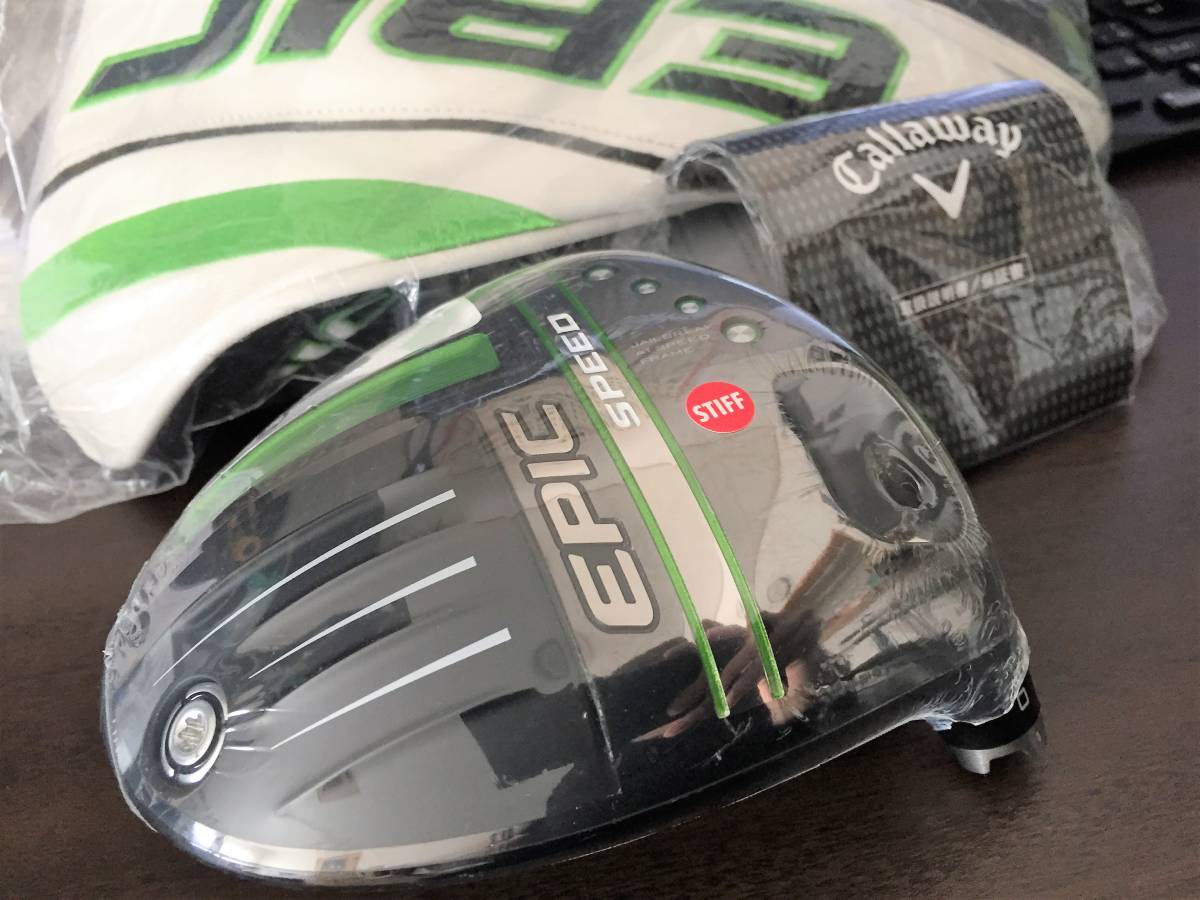 新品 キャロウェイ EPIC SPEED エピック スピード 9.0° ドライバー ヘッド 単体 HC/レンチ/保証書付 日本仕様