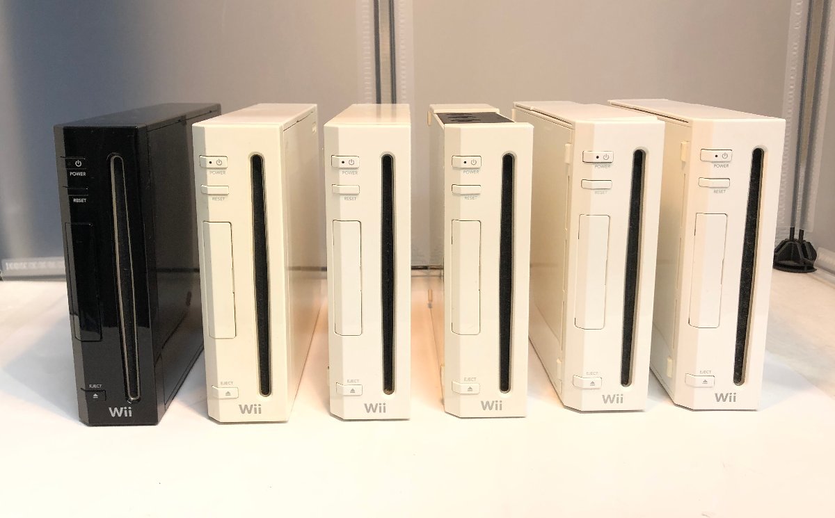 【ジャンク】Wii 本体のみ まとめ売り6台【1円スタート！】
