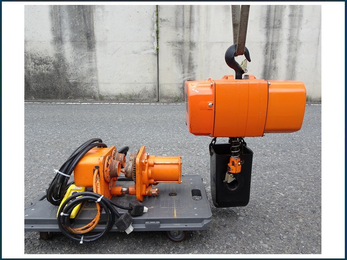 HITACHI⁄日立 500kg 6m 日立電動チェーンブロック500ｋｇ 1/2ET2 200V 4点リモコン