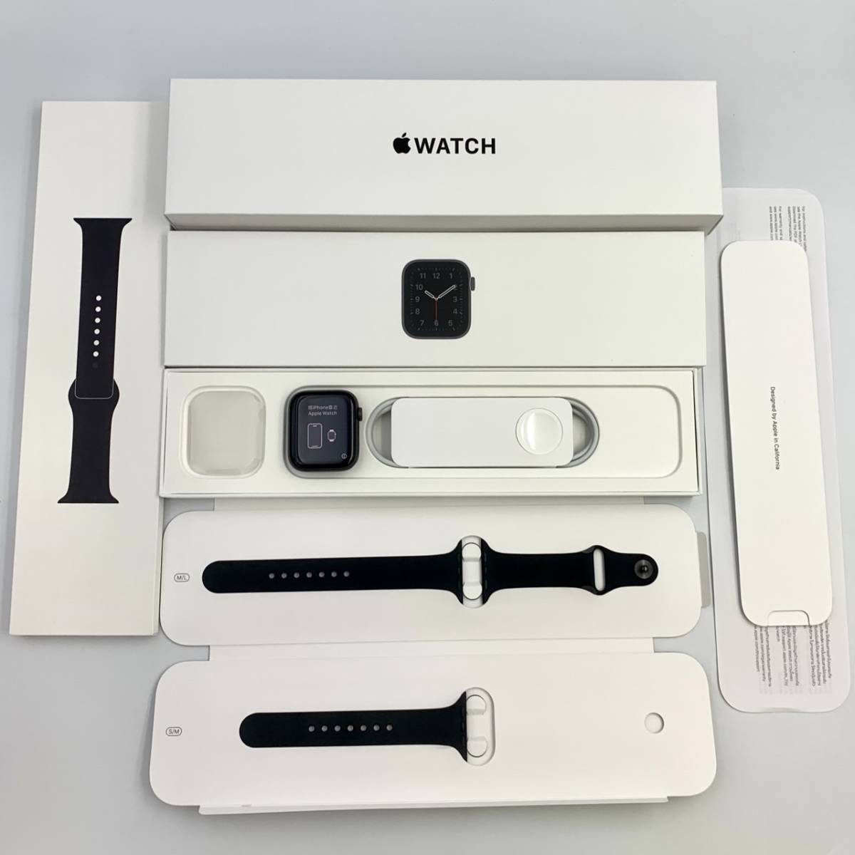 Apple Watch SE 本体 ブラック（Space Gray）（中古】Apple Watch SE 