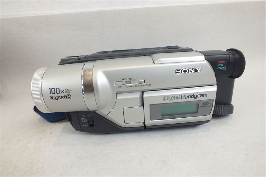 ☆ SONY ソニー DCR-TRV225K ビデオカメラ 取扱説明書有り ソフト