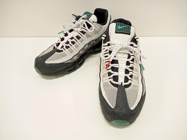 NIKE ナイキ CT1139-001 AIR MAX 95 DAY OF THE DEAD スニーカー ホワイト×ブラック×グリーン 27.5cm