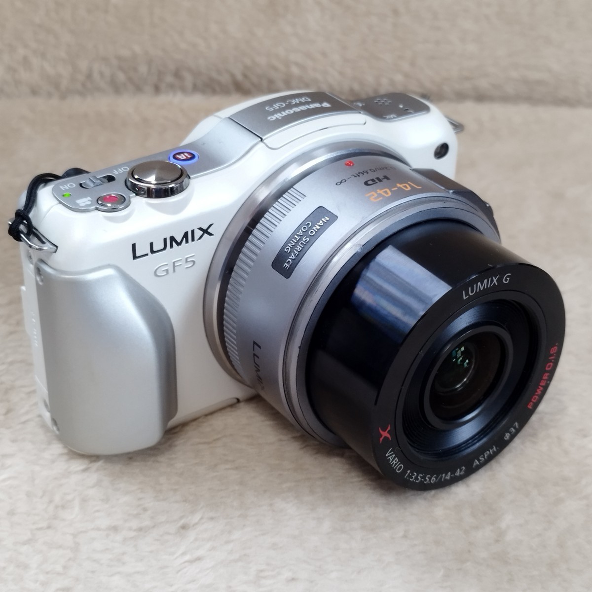 Panasonic LUMIX DMC-GF5海外仕様 PZ14-42電動ズームレンズ Panasonic LUMIX DMC-GF5海外仕様 PZ14-42電動ズームレンズ