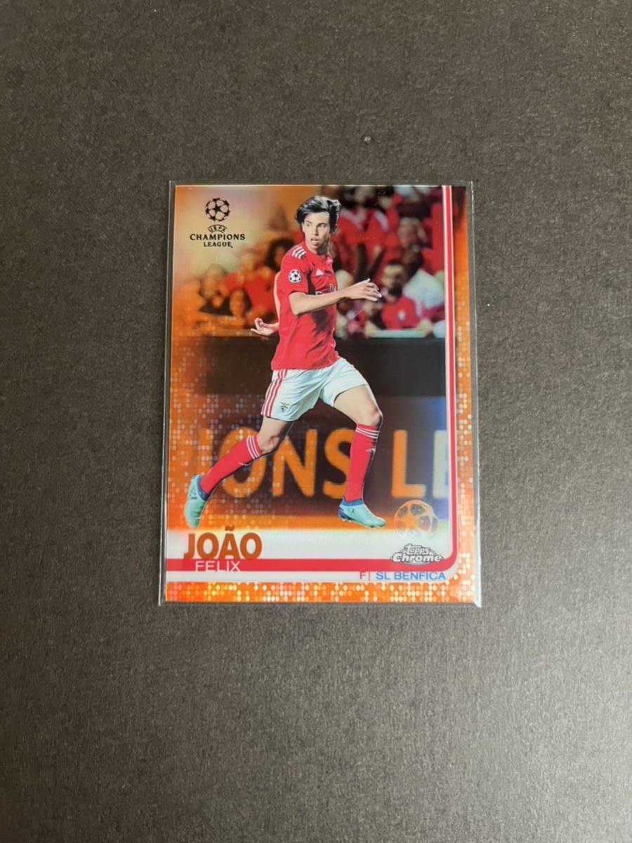 Topps Chrome soccer 2019 JOAO FELIX /25 Topps Chrome UEFA