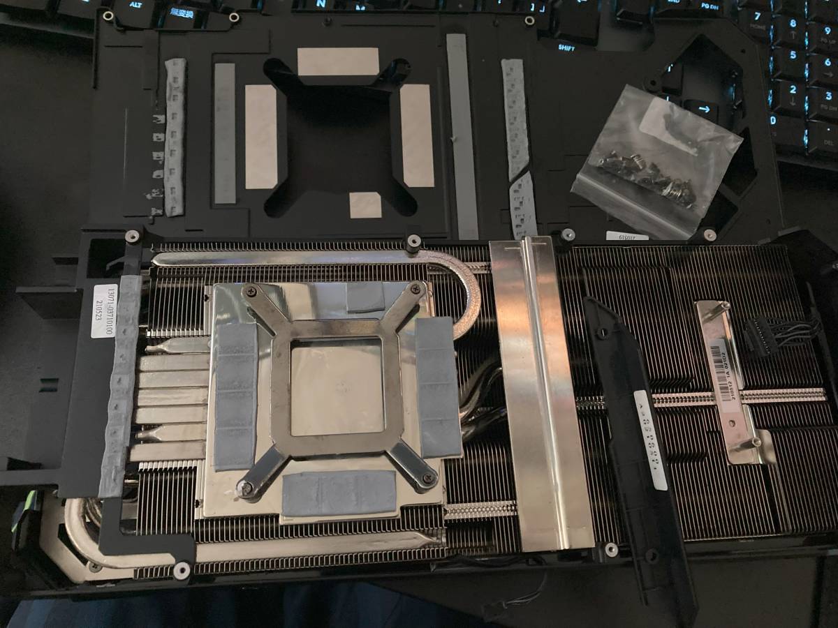 ジャンク品】ASUS ROG-STRIX-RTX3080TI-O12G-GAMING + Alphacool