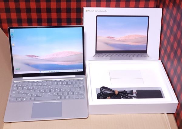 MSS042■充電回数２６回■使用時間 164時間■Surface Laptop GO/Core i5/8GB/256GB/Office2019/LibreOffice/超美品