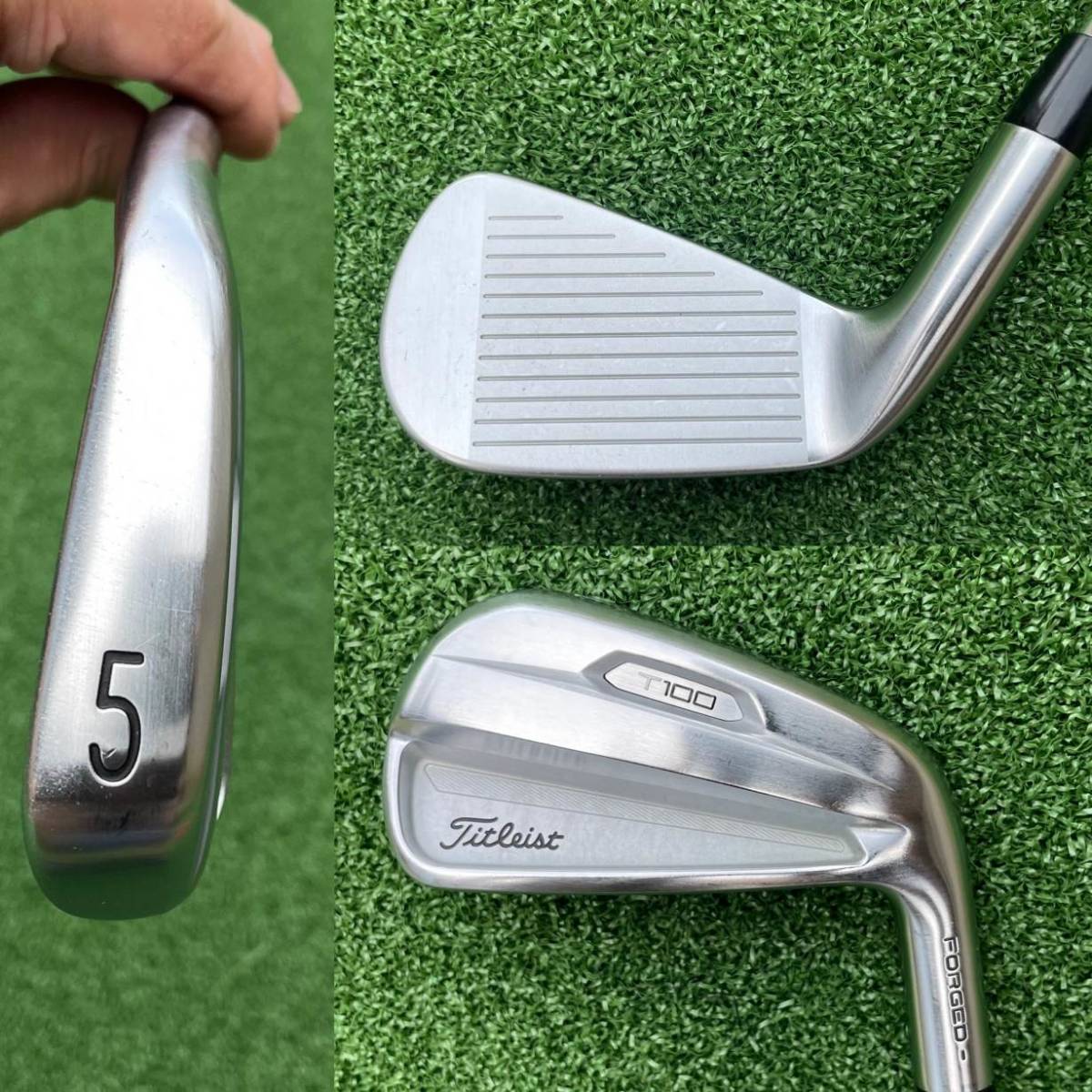 タイトリスト T100S 5番アイアン モーダス120 フレックスS