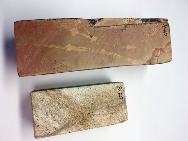 ☆高級 天然砥石 正本山 仕上砥石 京都 研ぎ石 箱付き 理容 総重量 約1096g