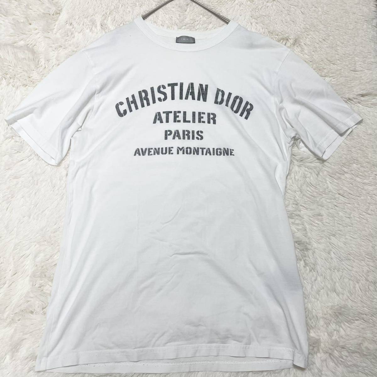 Christian Dior クリスチャンディオール アトリエ Tシャツ M 白 