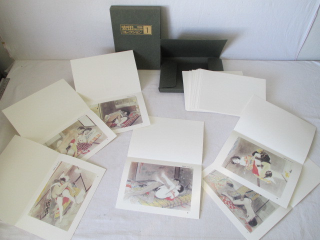 ◇TA7918◇安田コレクション1/春画/カラー写真集/昭和期/36枚(浮世絵