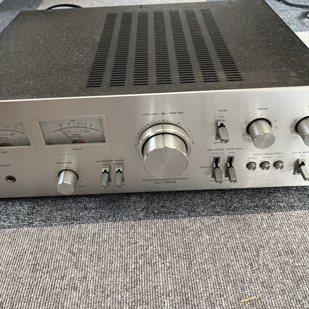 Technics Stereo Amplifier - プリメインアンプ テクニクス SU-7300