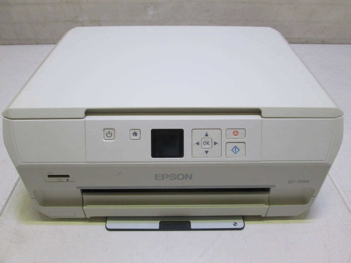 YK230829　EPSON エプソン EP-709A A4インクジェットプリンター 複合機 2016年製