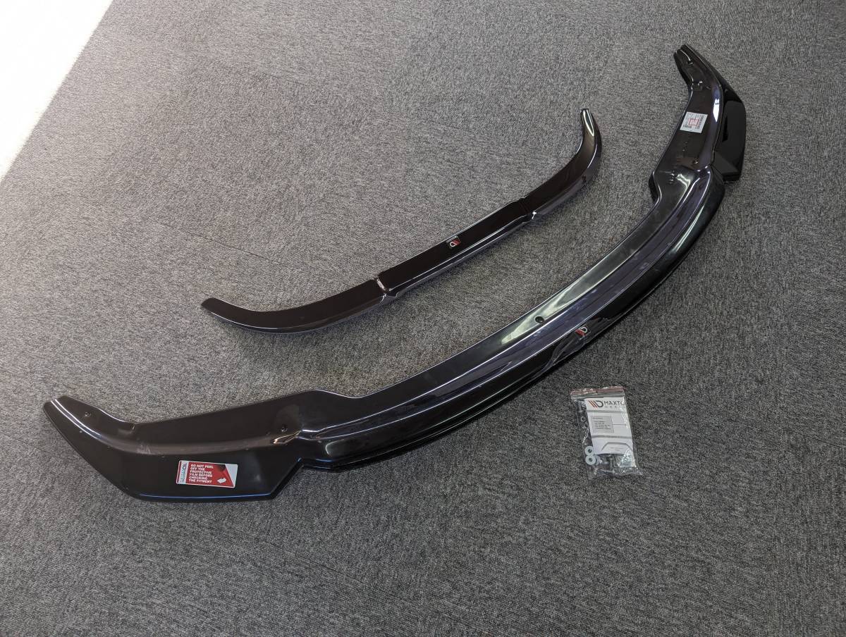 お得，低価 BMW X2 F39 Mスポーツ用 MAXTON DESIGN マクストンデザイン フロントスプリッター ルーフスポイラー 2点 グロスブラック塗装品(セット)｜売買されたオークション情報、yahooの商品情報をアーカイブ BMW用