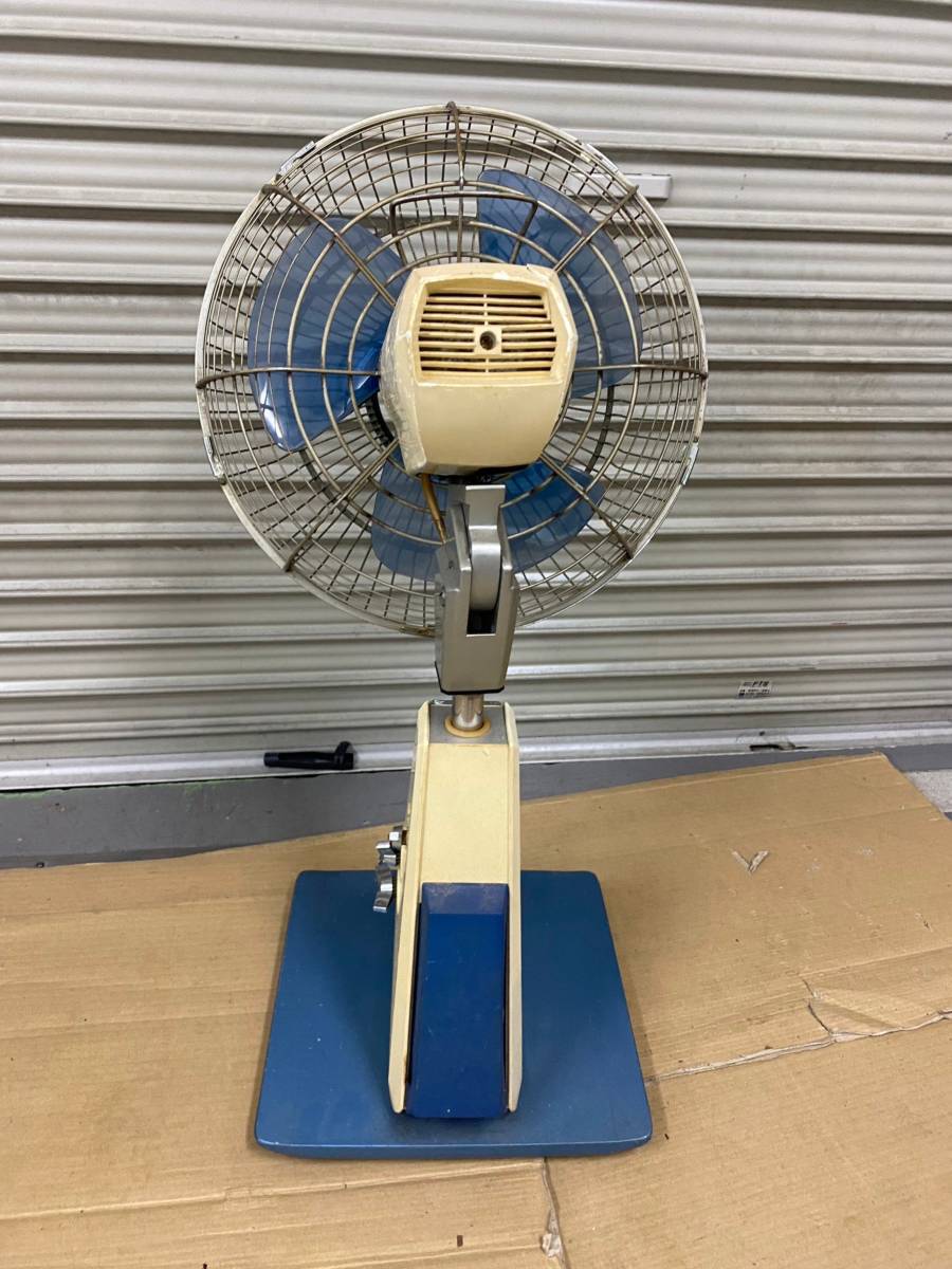 1円 大30 HITACHI 扇風機/レトロ H-625 動作ボタン 首振り 動作確認済