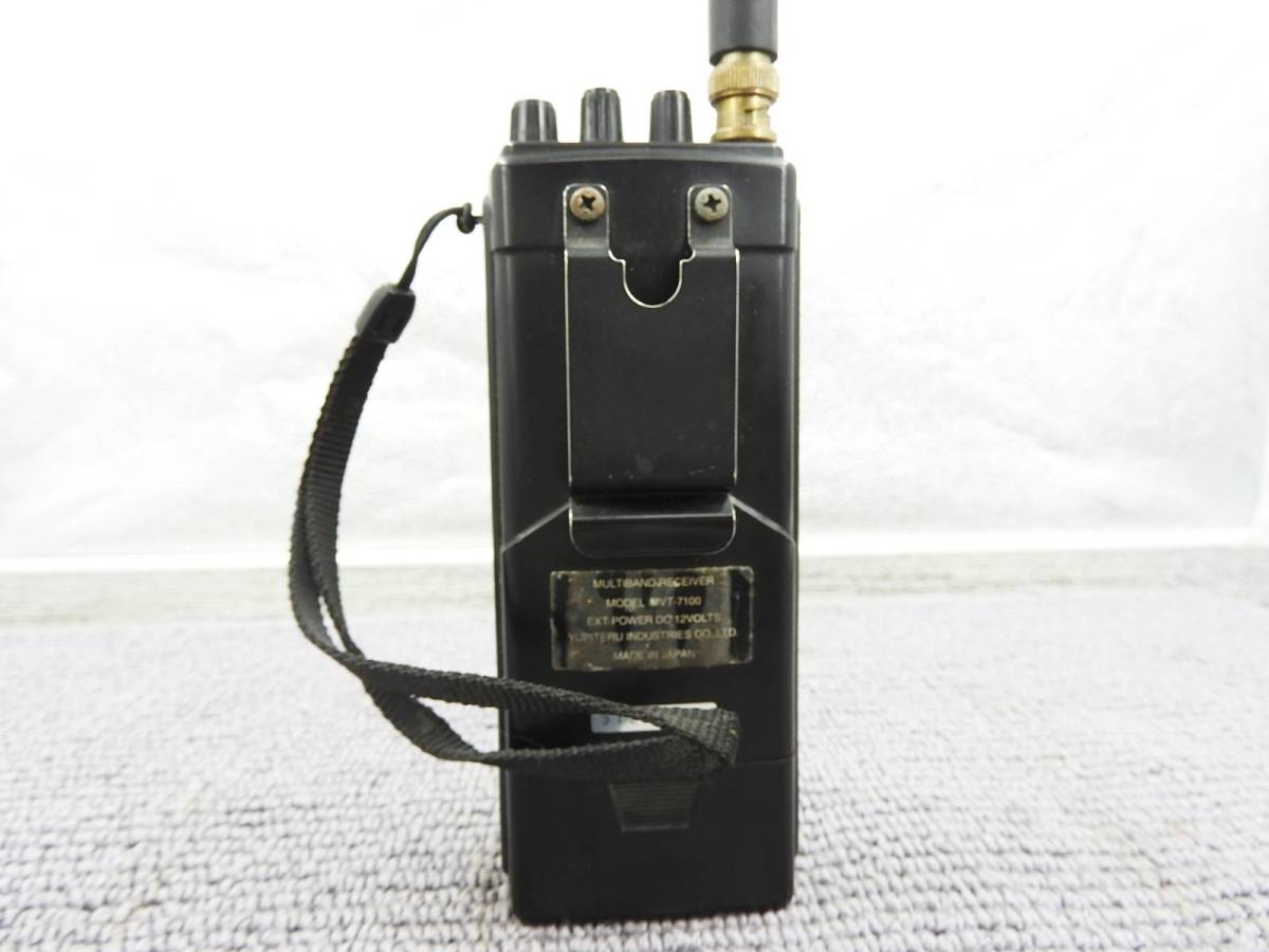 中古品 簡易動作確認済み YUPITERU 広帯域受信機 MVT-7100 Yahoo