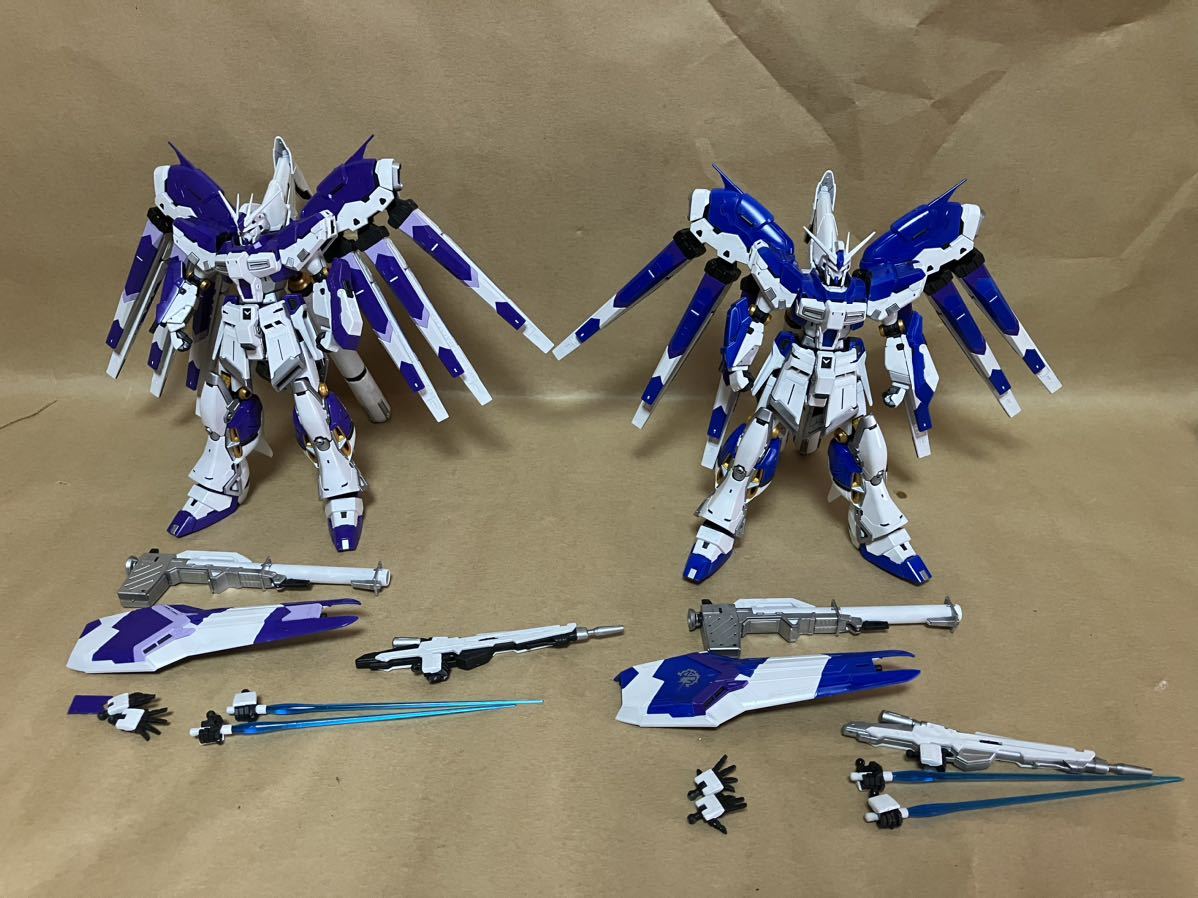 ハイニューガンダム Hi-ν ガンダム 完成品 ガンプラ 2体セット 144 