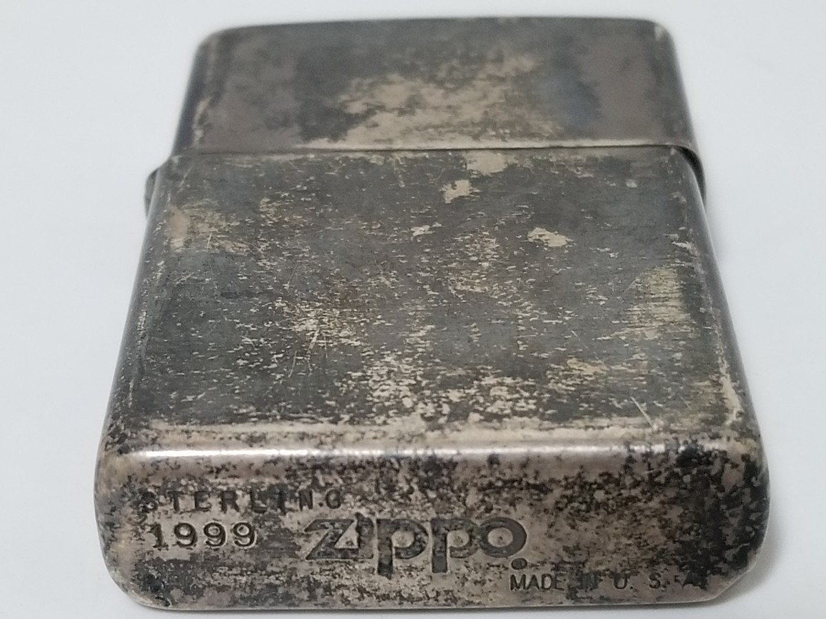 STERLING ZIPPO スターリングシルバー Zippo ジッポー 1999年製 