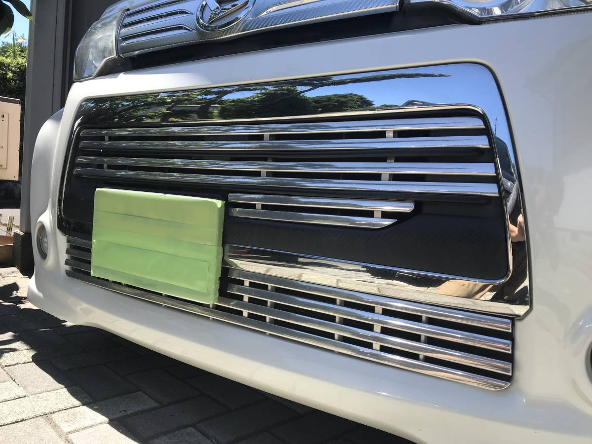 タントカスタム L375S 後期 NA-JACK フロントバンパービレットグリル 