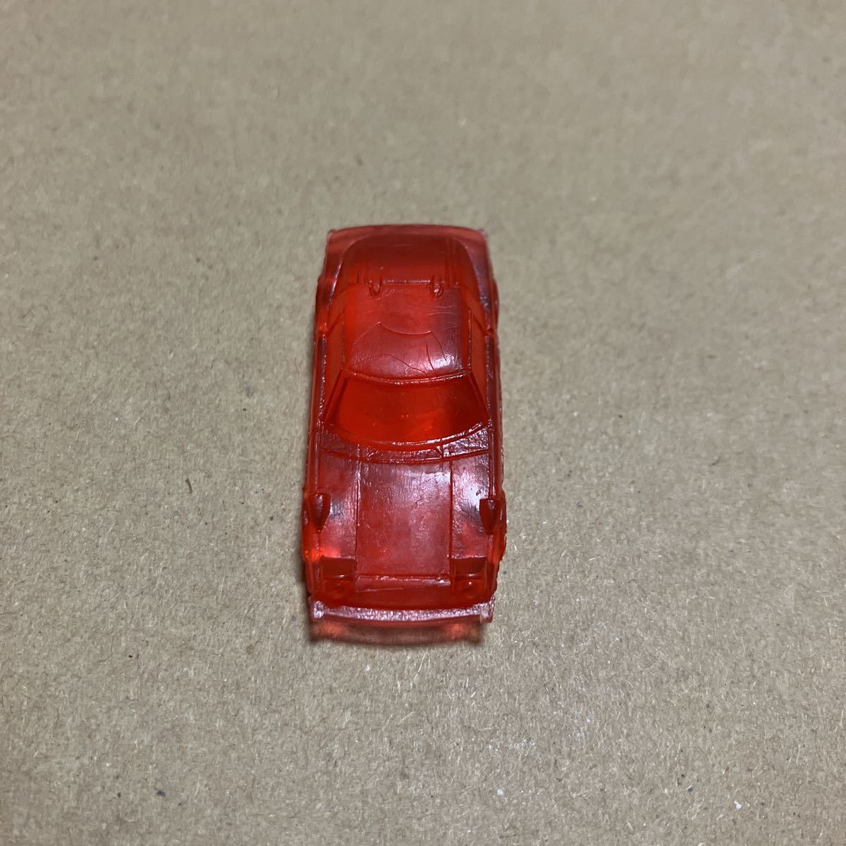 昭和レトロ 玩具 スーパーカー 消しゴム クリアレッド マツダ RX-7 