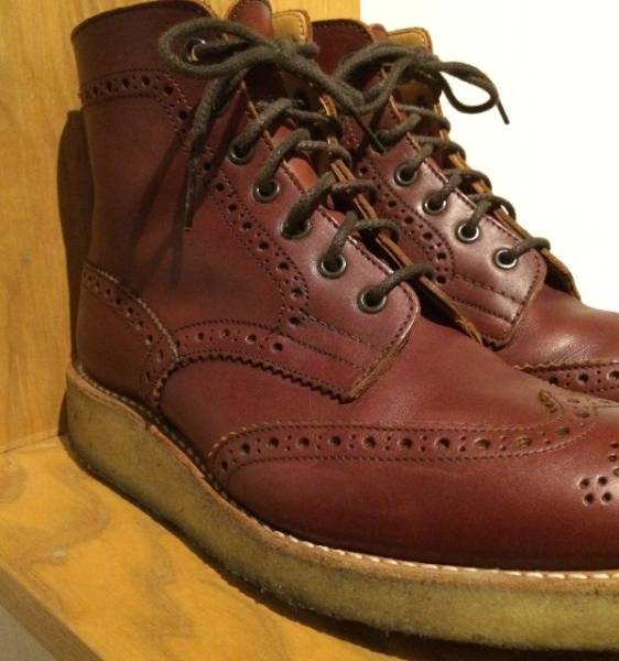 UA(時しらず)別注トリッカーズカントリーブーツ【8.5】tricker