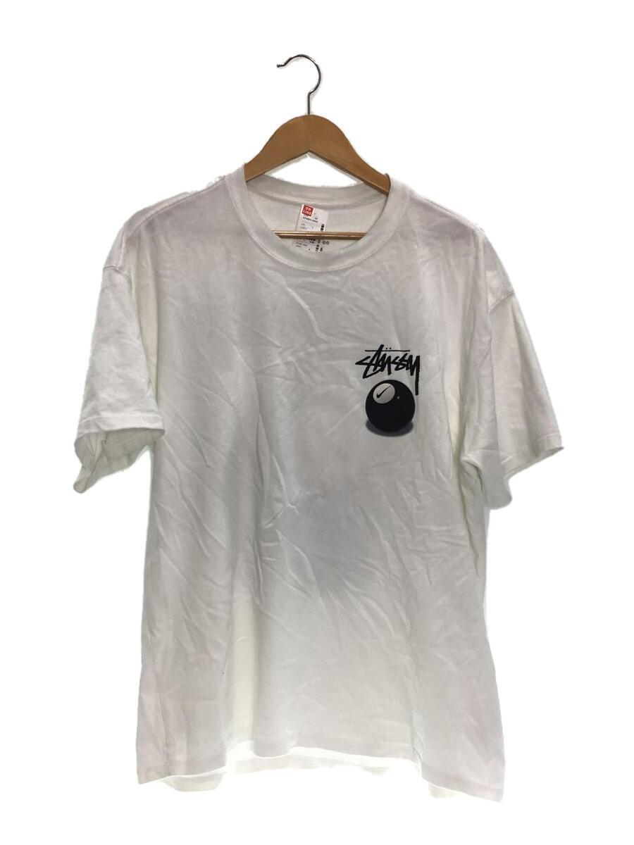 新作，正規品 STUSSY &times;NIKE/ナイキ/8BALL TEE/Tシャツ/L/コットン/ホワイト/DO9322-100(その他)｜売買されたオークション情報、yahooの商品情報をアーカイブ公開 - オークファン Lサイズ