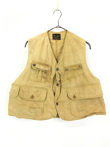 古着 50-60s American Field ハーフムーン ポケット ハンティング 