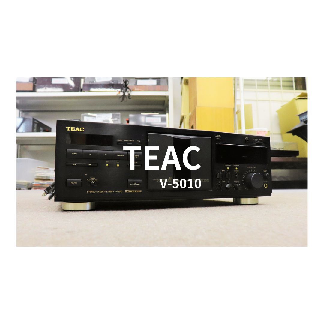 TEAC ティアック ステレオカセットデッキ V-5010 TEAC - Yahoo!オークション ティアック V-5010 Deck Cassette v-5010