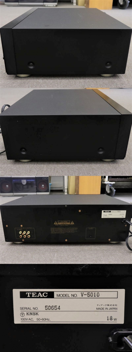 TEAC - Yahoo!オークション ティアック V-5010 Deck Cassette v-5010