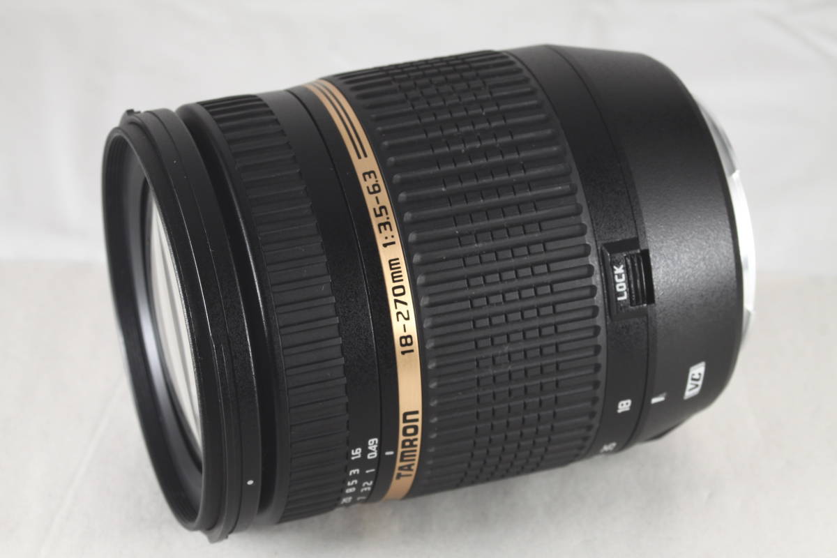 ☆新品級美観☆ TAMRON 18-270m F3.5-6.3 Di II VC B003 CANON用 ☆完