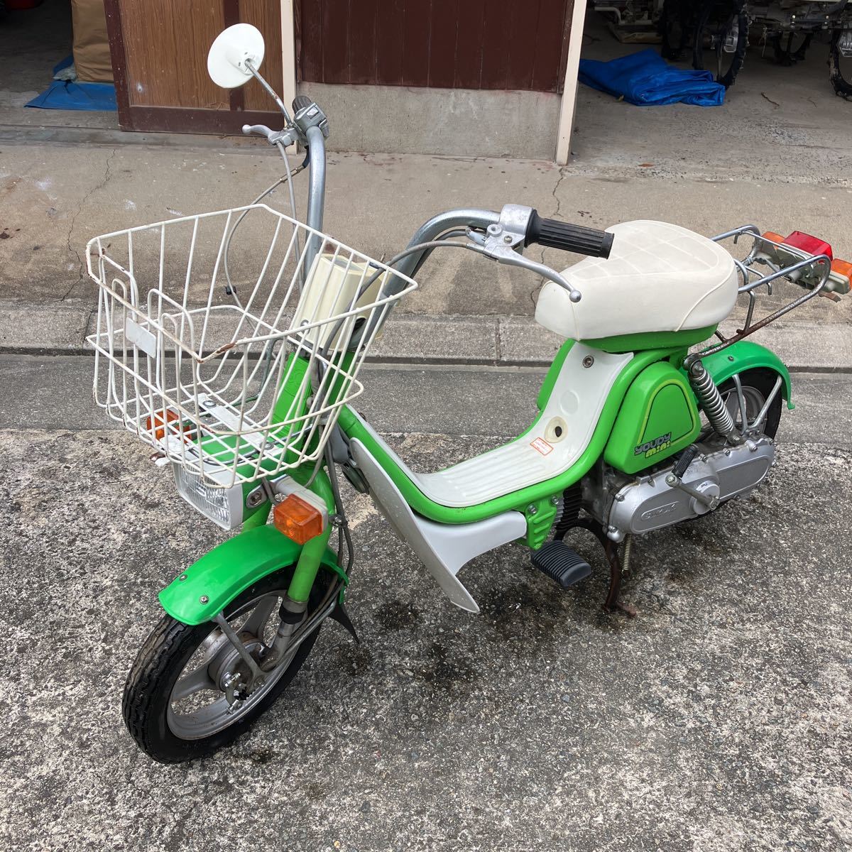 ユーディーミニ　長崎発　部品取り　FY50 ジャンク 部品取り車】【ジャンク品】スズキ SUZUKI ユーディーミニ FY50 原付