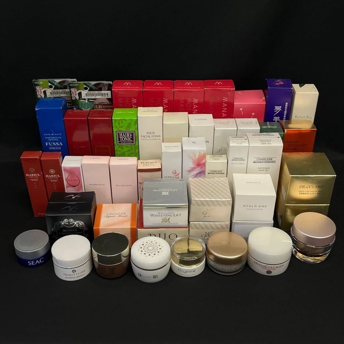 BHd078I 100 未開封多数 化粧品 まとめ Ferragamo ヘアボーテ HABA ドクターシーラボ DUO ボディローション 化粧水 美容ジェル など