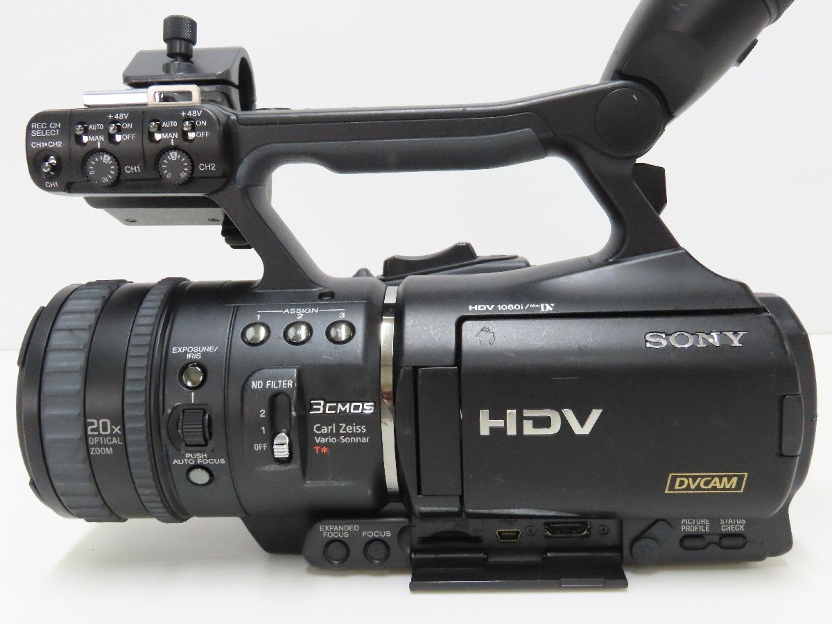 Yahoo!オークション - SONY HVR-V1J HDVカムコーダー デジタルビデオ