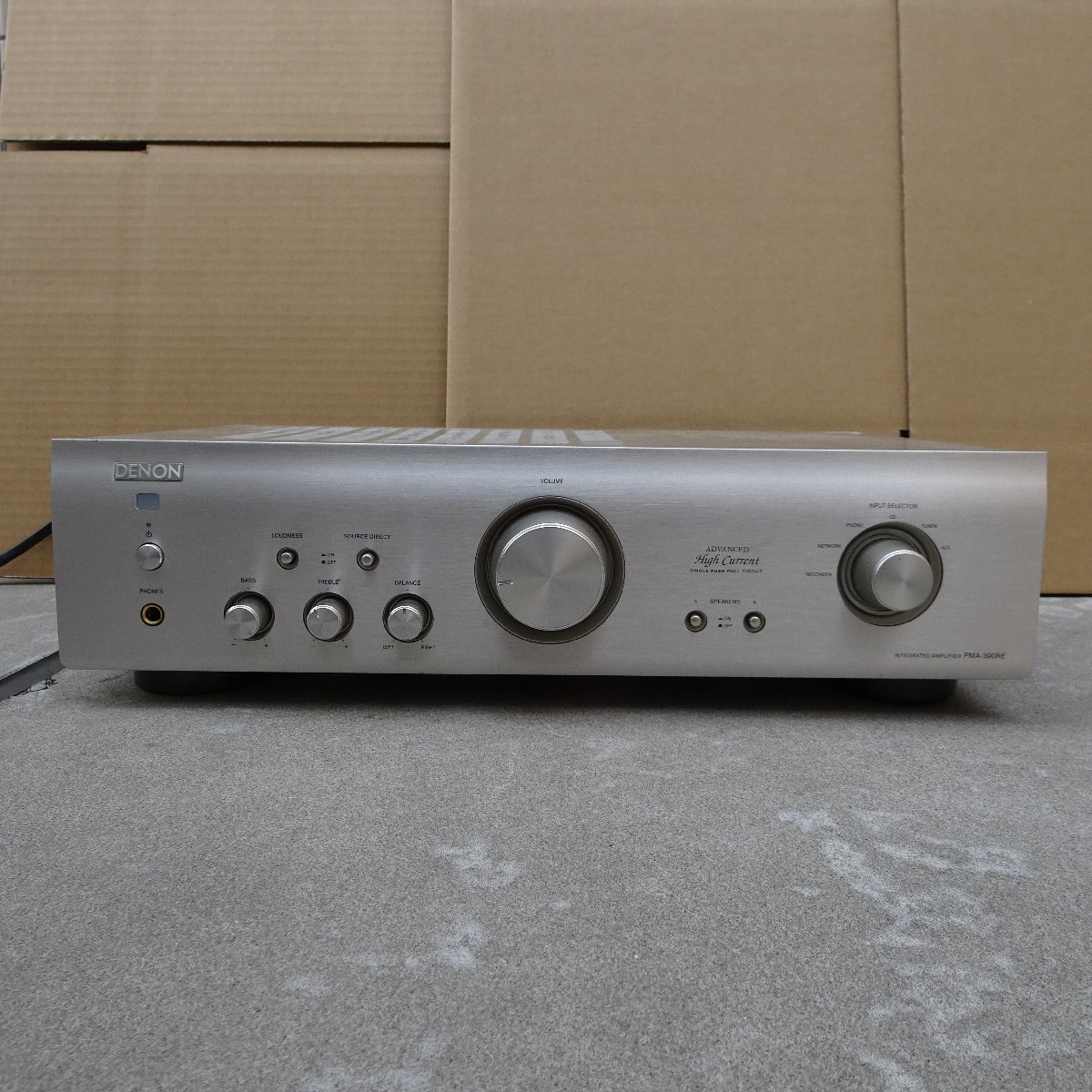整備済 程度良 DENON デノン プリメイン PMA-390Ⅱリモコン取説付 整備