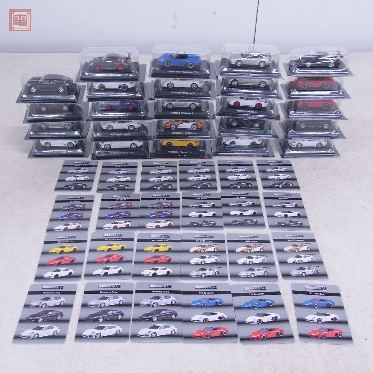 京商 1/64 ポルシェ ミニカーコレクション5 計24台set 911 カレラ S
