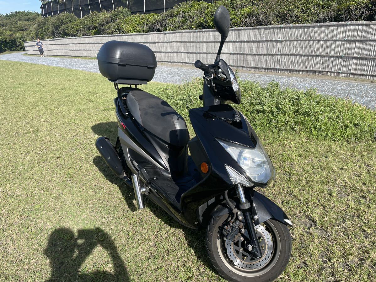 動画あり】ヤマハ シグナスX SR 3型 SE44J 国内 ワンオーナー 釣り用 