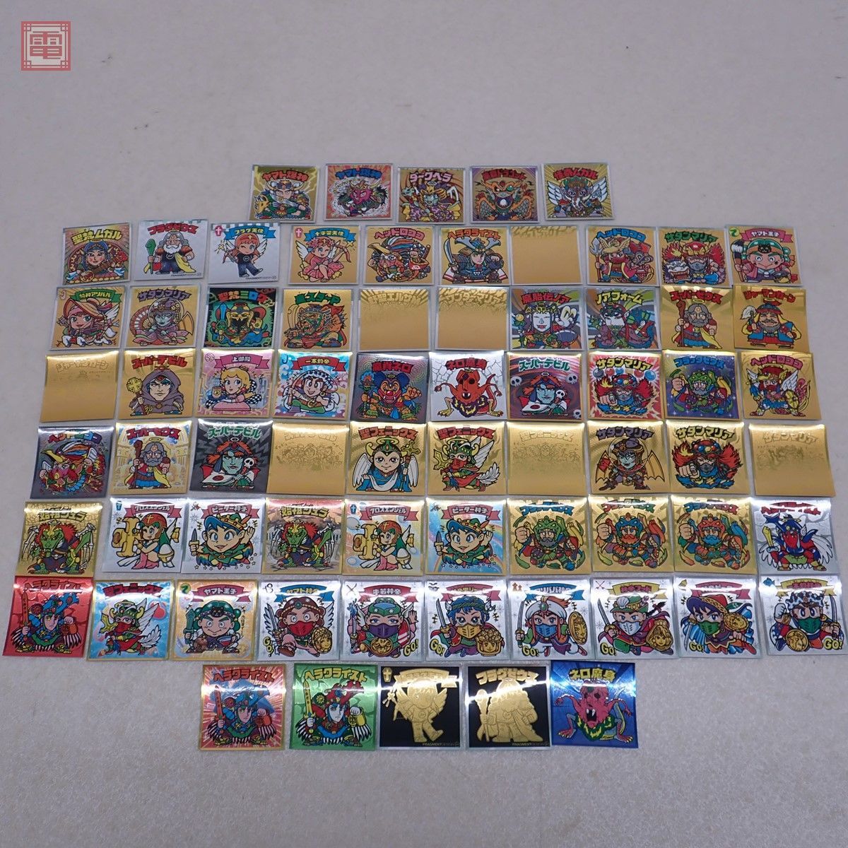 悪魔VS天使 ロッテ 美品ビックリマン 悪魔VS 0 全35種シールリスト