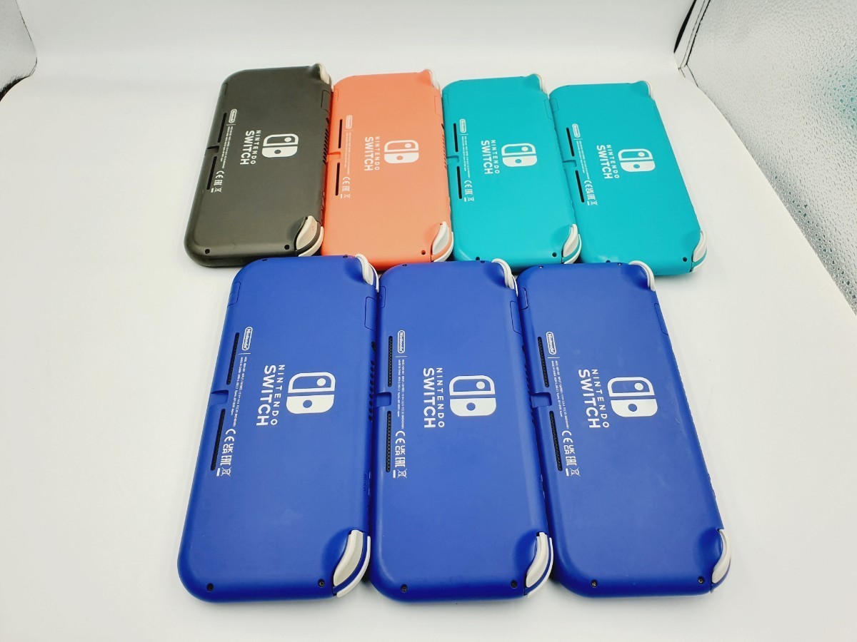 ☆1円スタート☆Nintendo Switch Lite 7台 本体のみ セット まとめ 